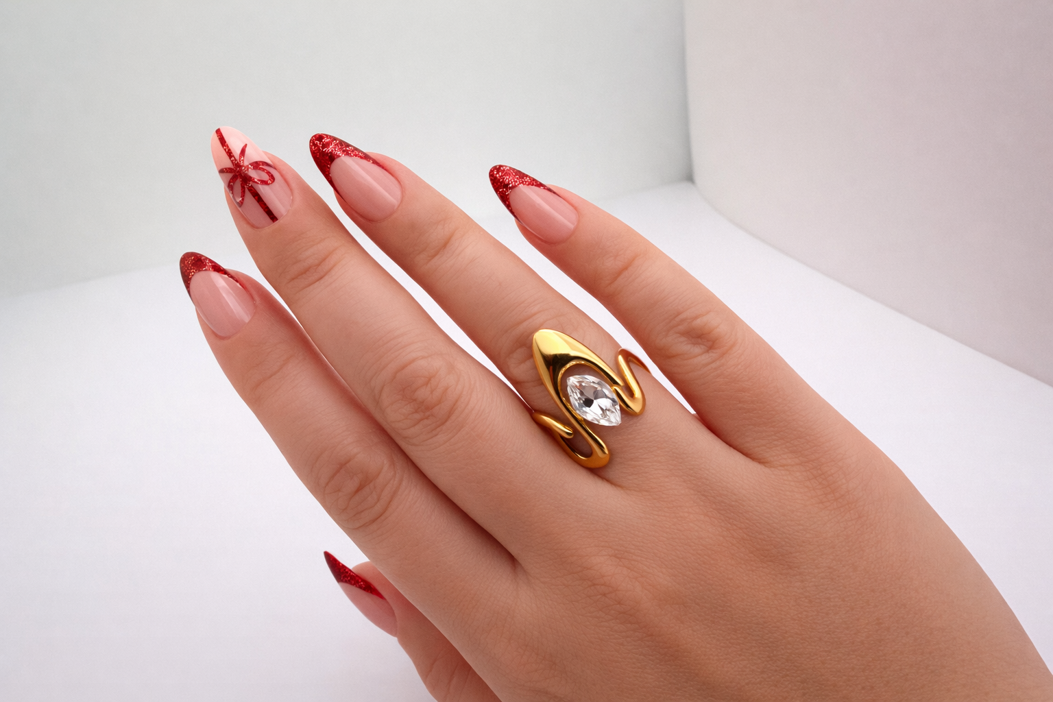 Chloe Stainless Steel Ring