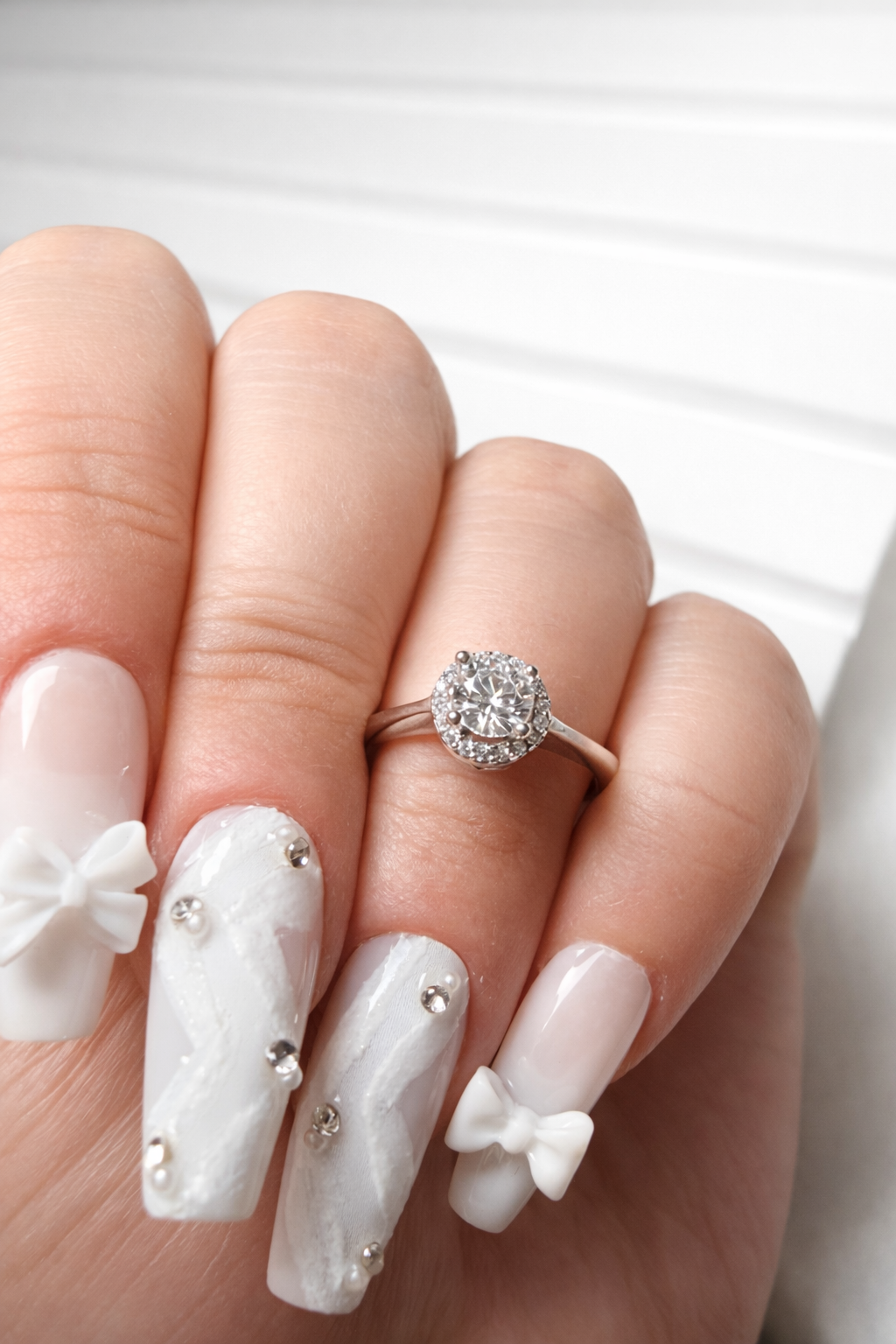 Luna Diamond 925 Silver Ring