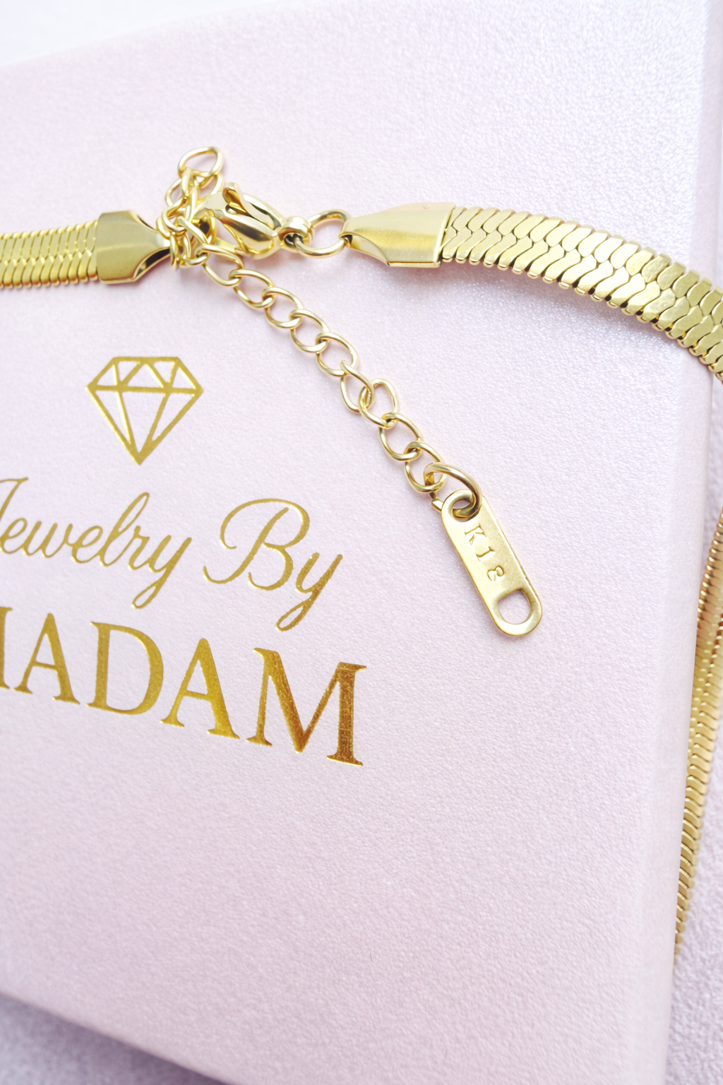 Italian Necklace Waterproof Non Tarnish 18k Gold Plated