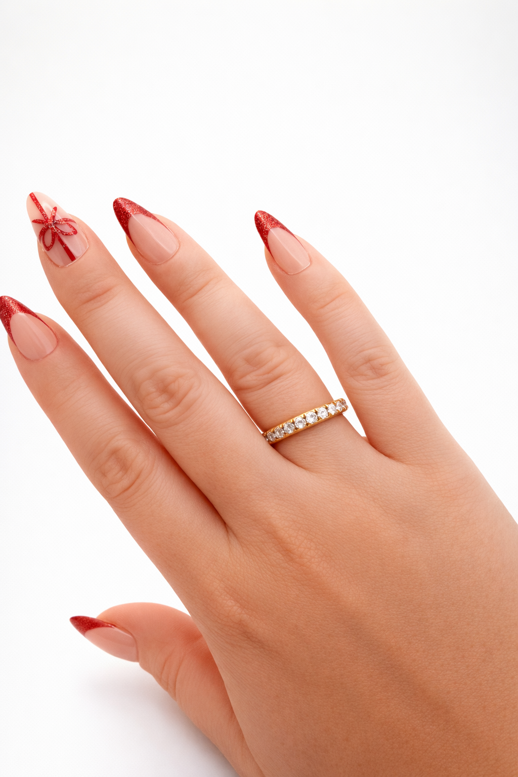 Halo Stainless Steel Ring