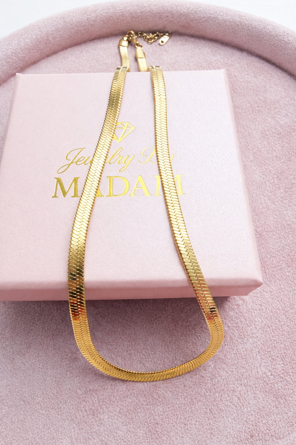 Italian Necklace Waterproof Non Tarnish 18k Gold Plated