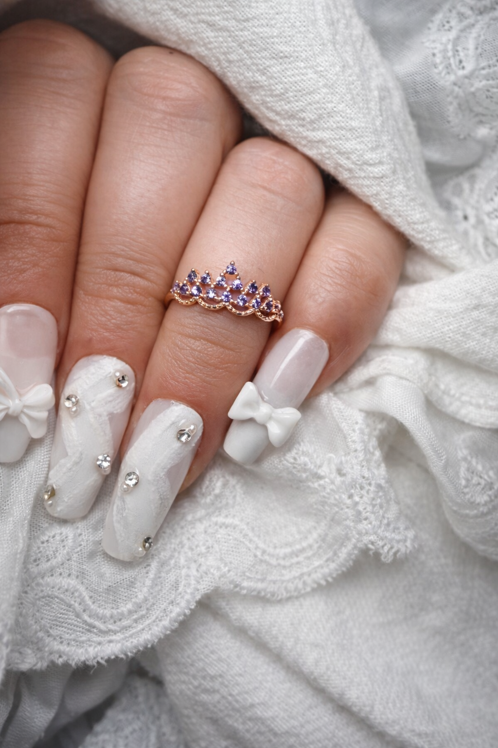 Amethyst Crownelle 925 Silver Ring