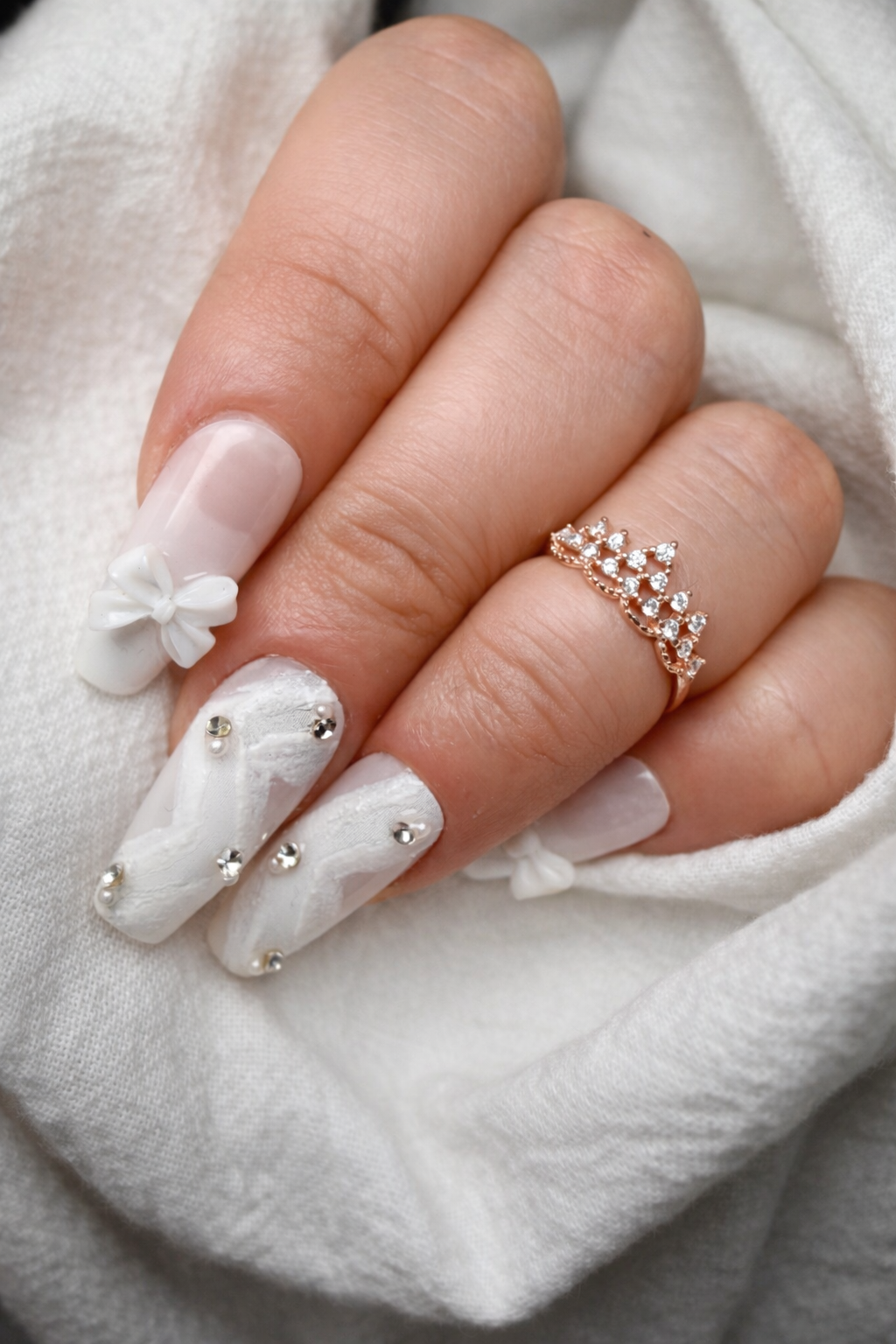 Crownelle Rose 925 Silver Ring