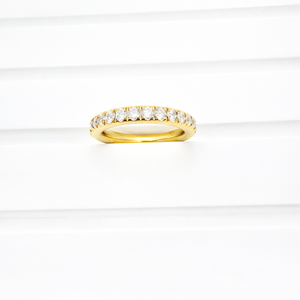 Halo Stainless Steel Ring