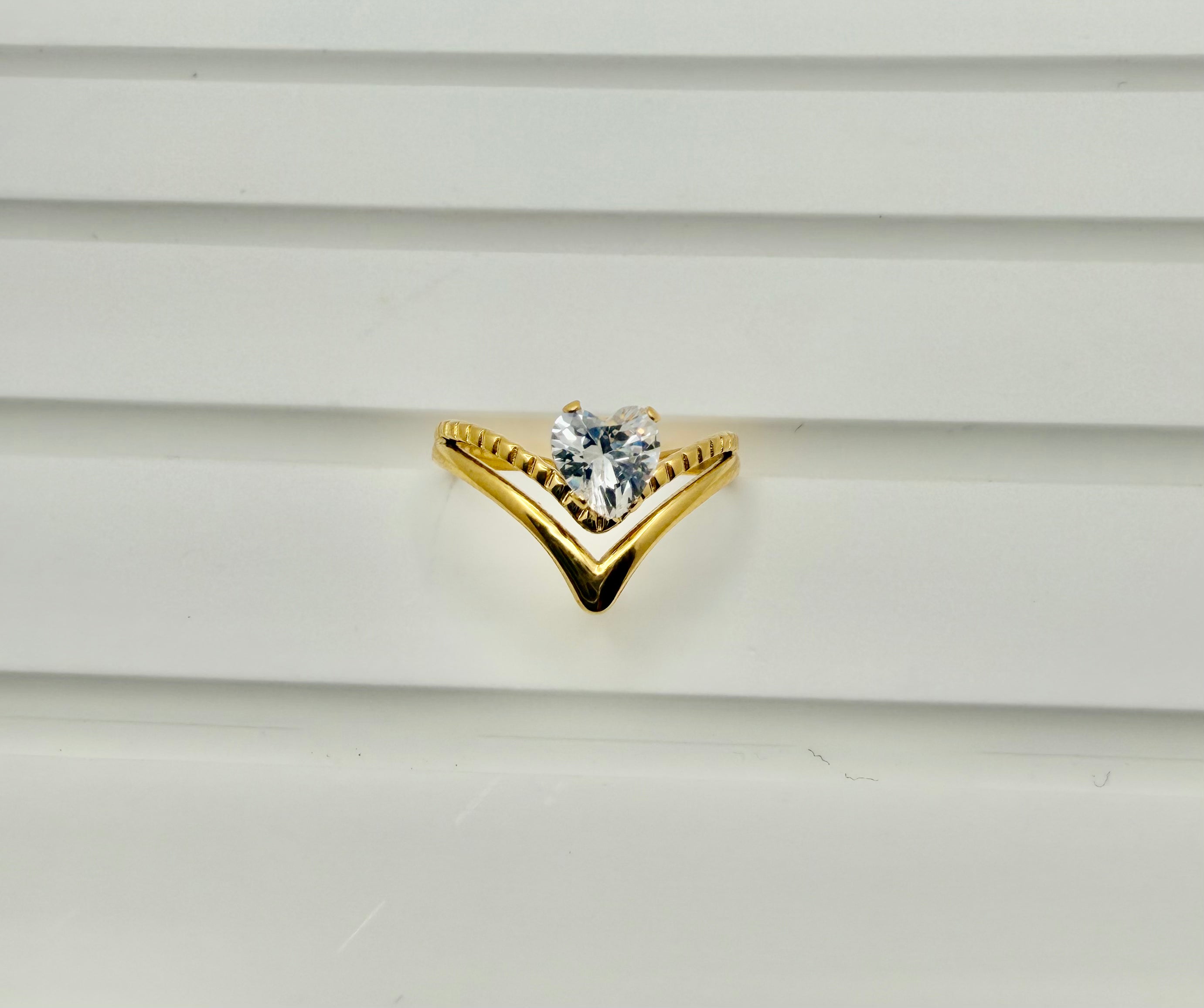 Virelle Open Ring Stainless Steel 18k Gold Plated