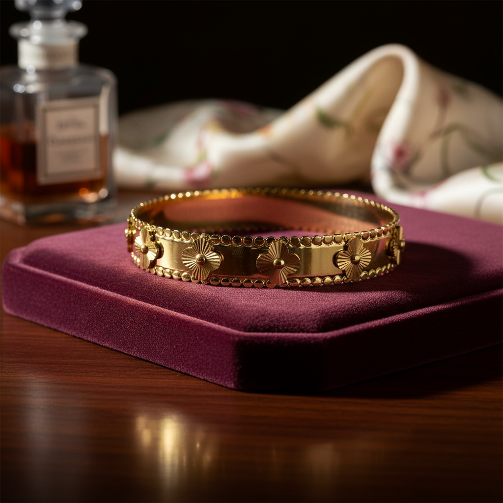 Leaf Stainless Steel Bracelet