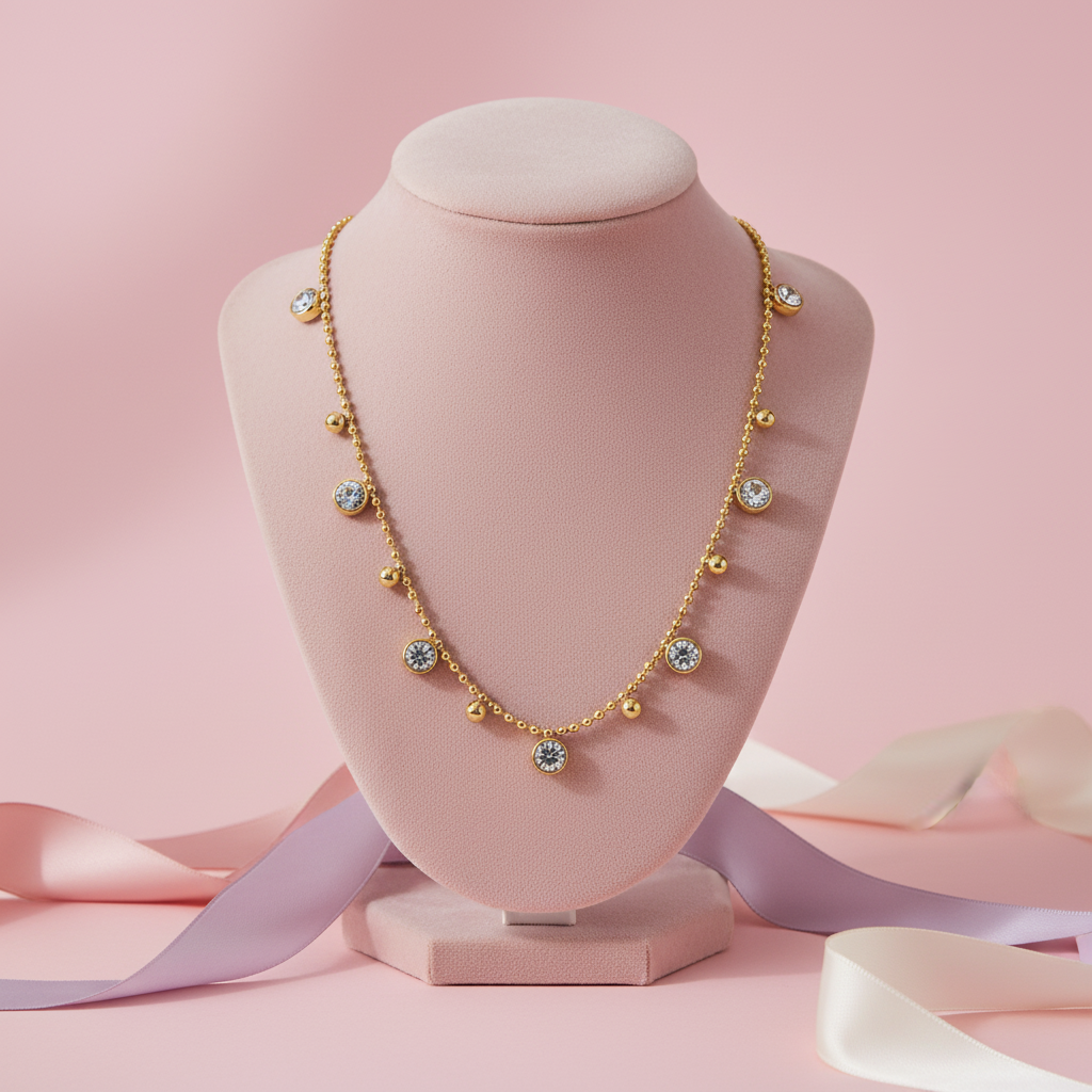 Lady Necklace Stainless Steel