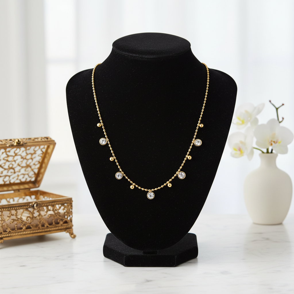 Lady Necklace Stainless Steel