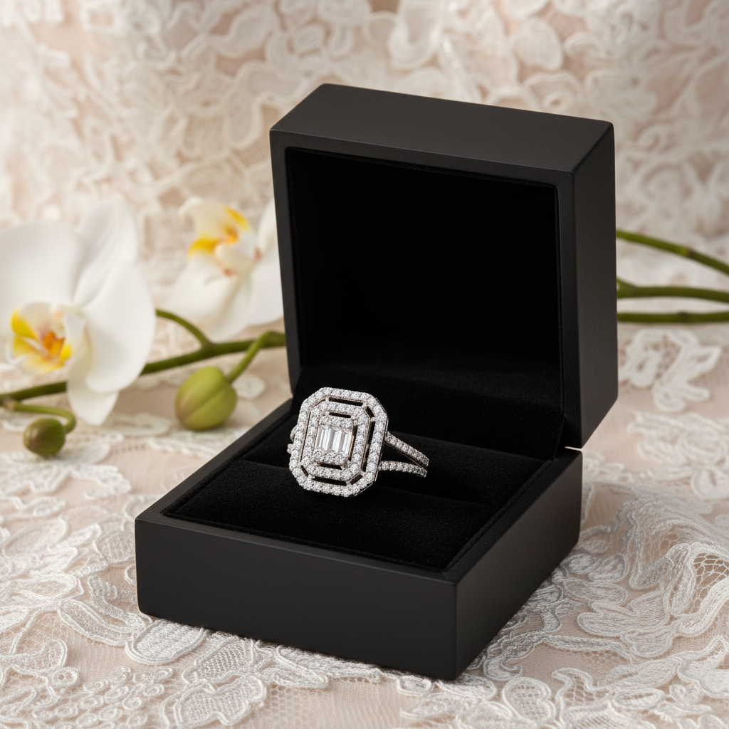 Mila Diamond Baget Ring