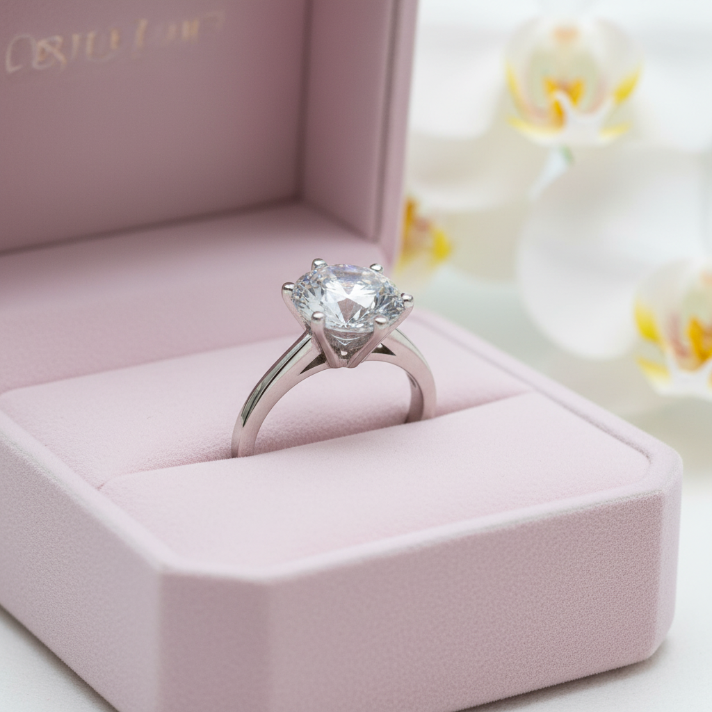 Mila Princess Crown 925 Silver Ring