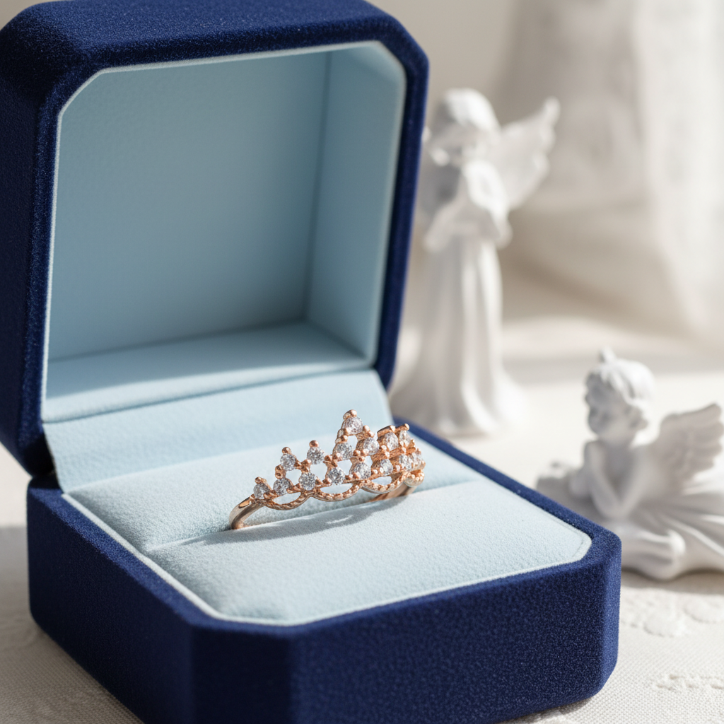 Crownelle Rose 925 Silver Ring