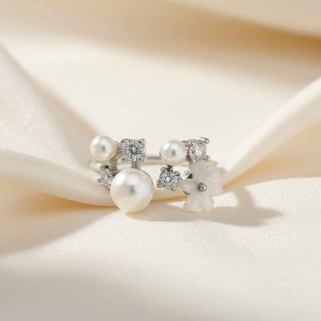 Pearline Ring 925 Silver