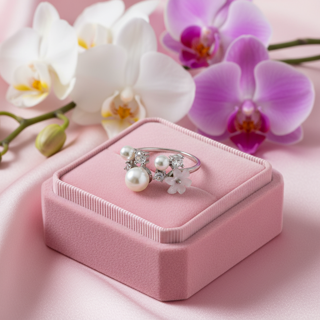 Pearline Ring 925 Silver