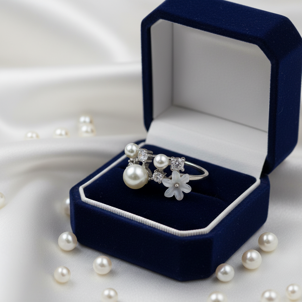 Pearline Ring 925 Silver