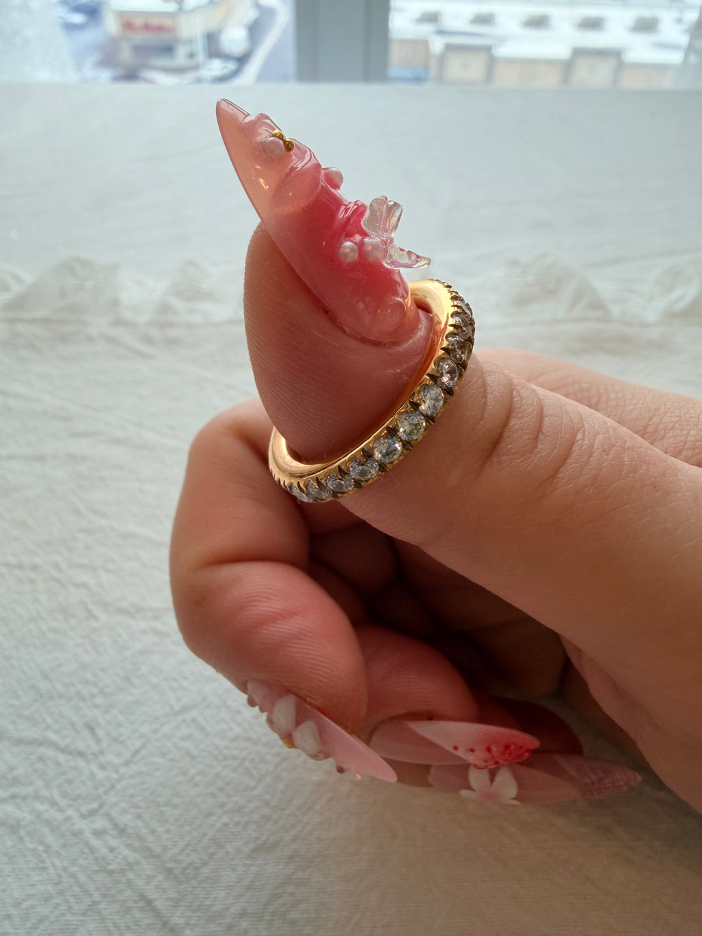 Halo Stainless Steel Ring