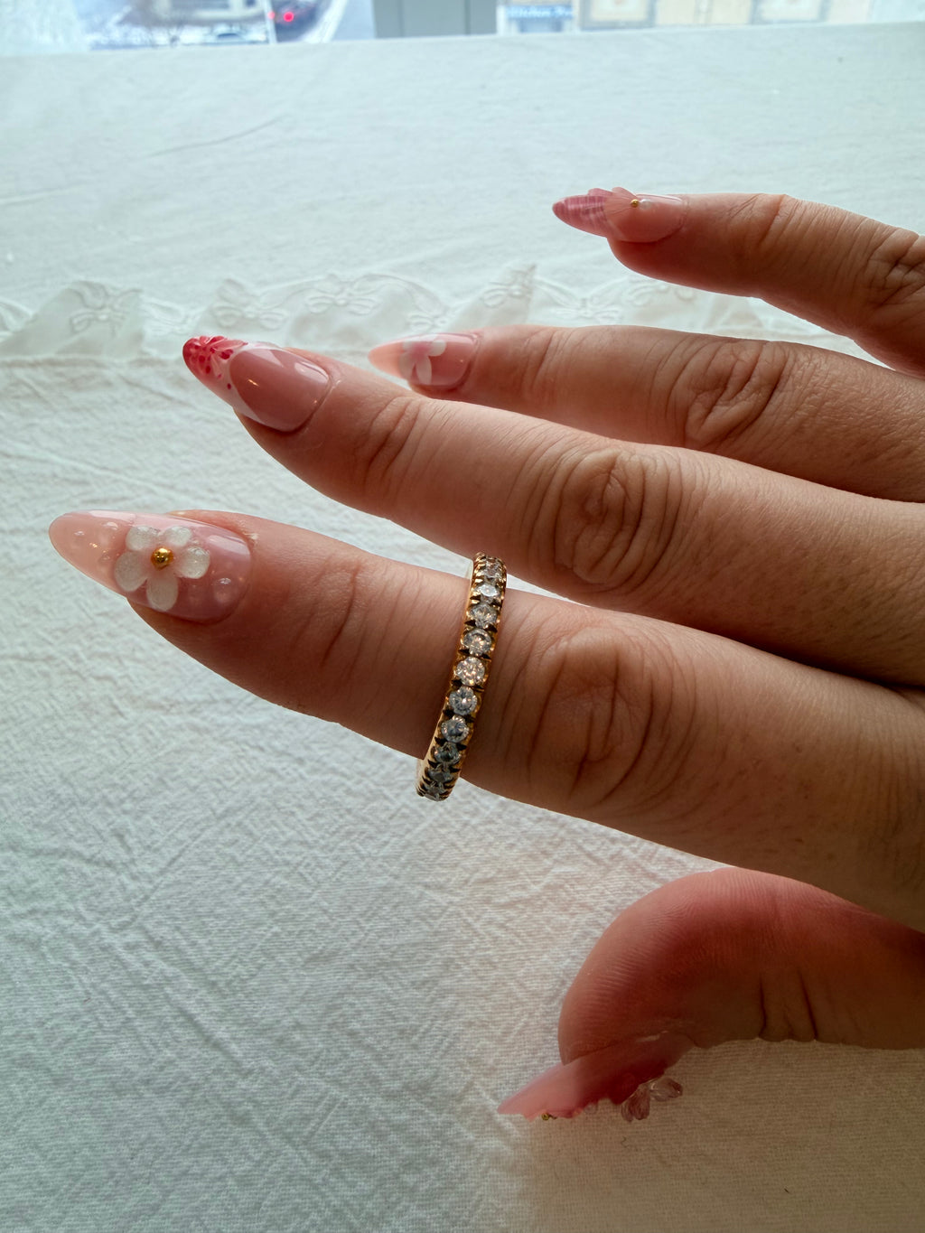 Halo Stainless Steel Ring