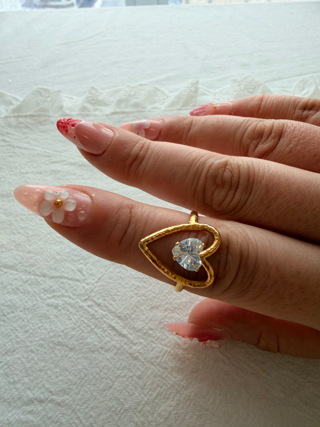 Shape of Ring 18k Gold Plated