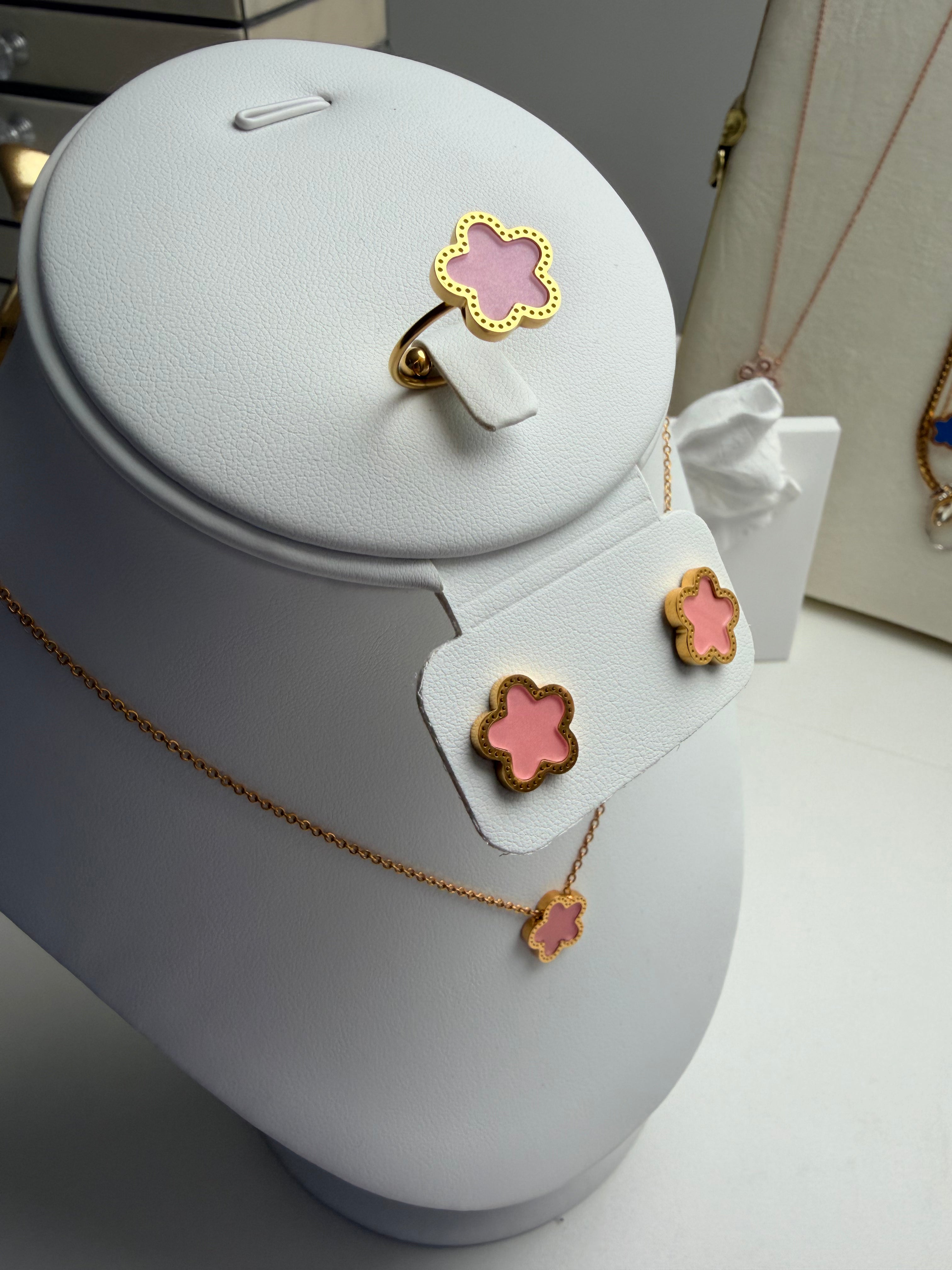 Leaf Pink Set
