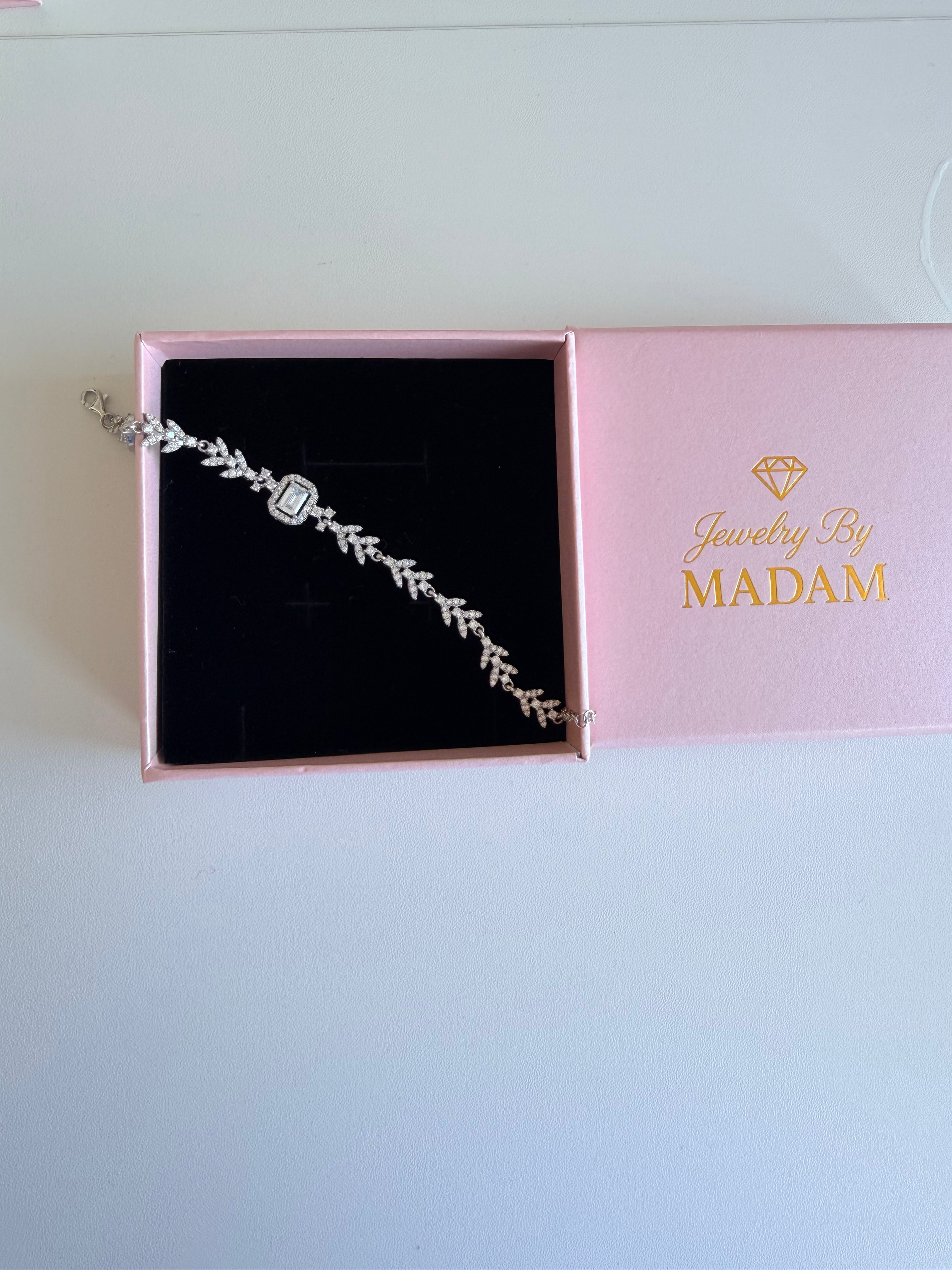 Emerald Dream 925 Sterling Silver Bracelet