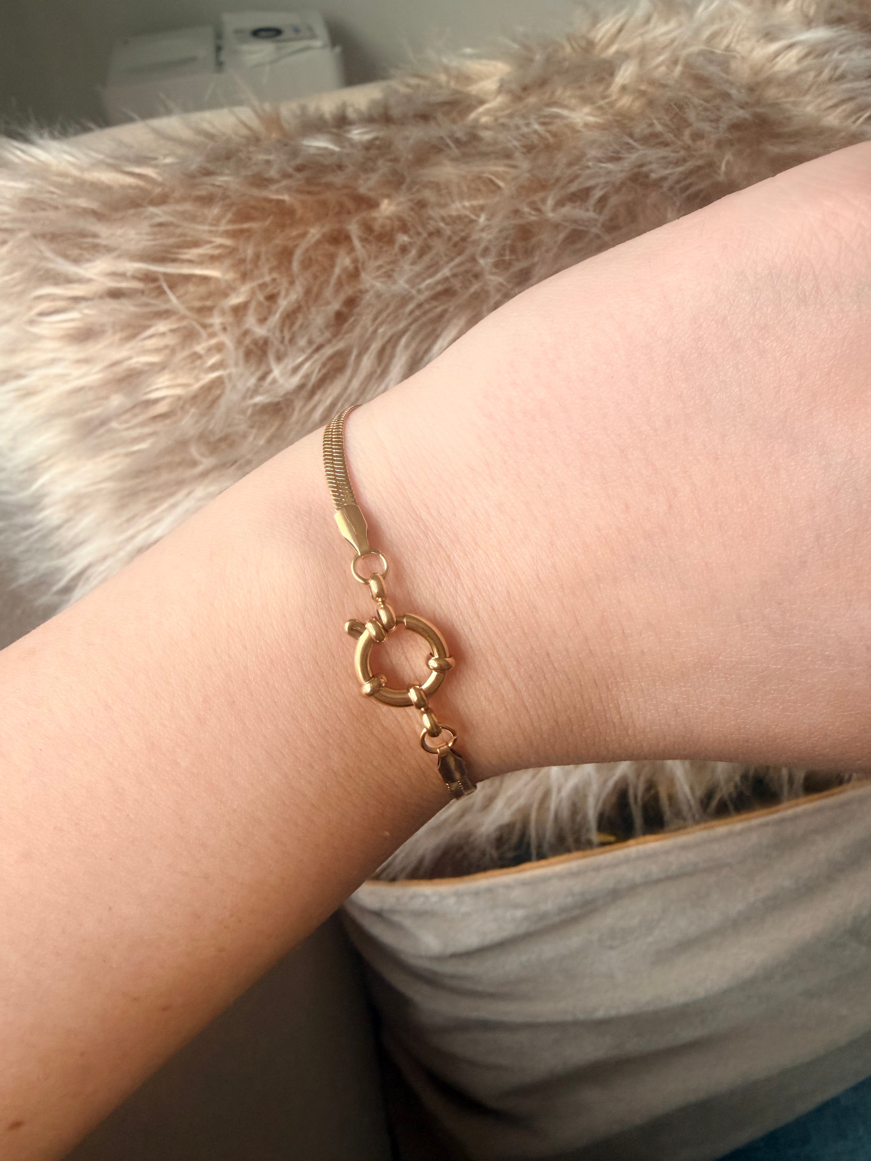 Golden Harmony Bracelet  Stainless Steel Waterproof