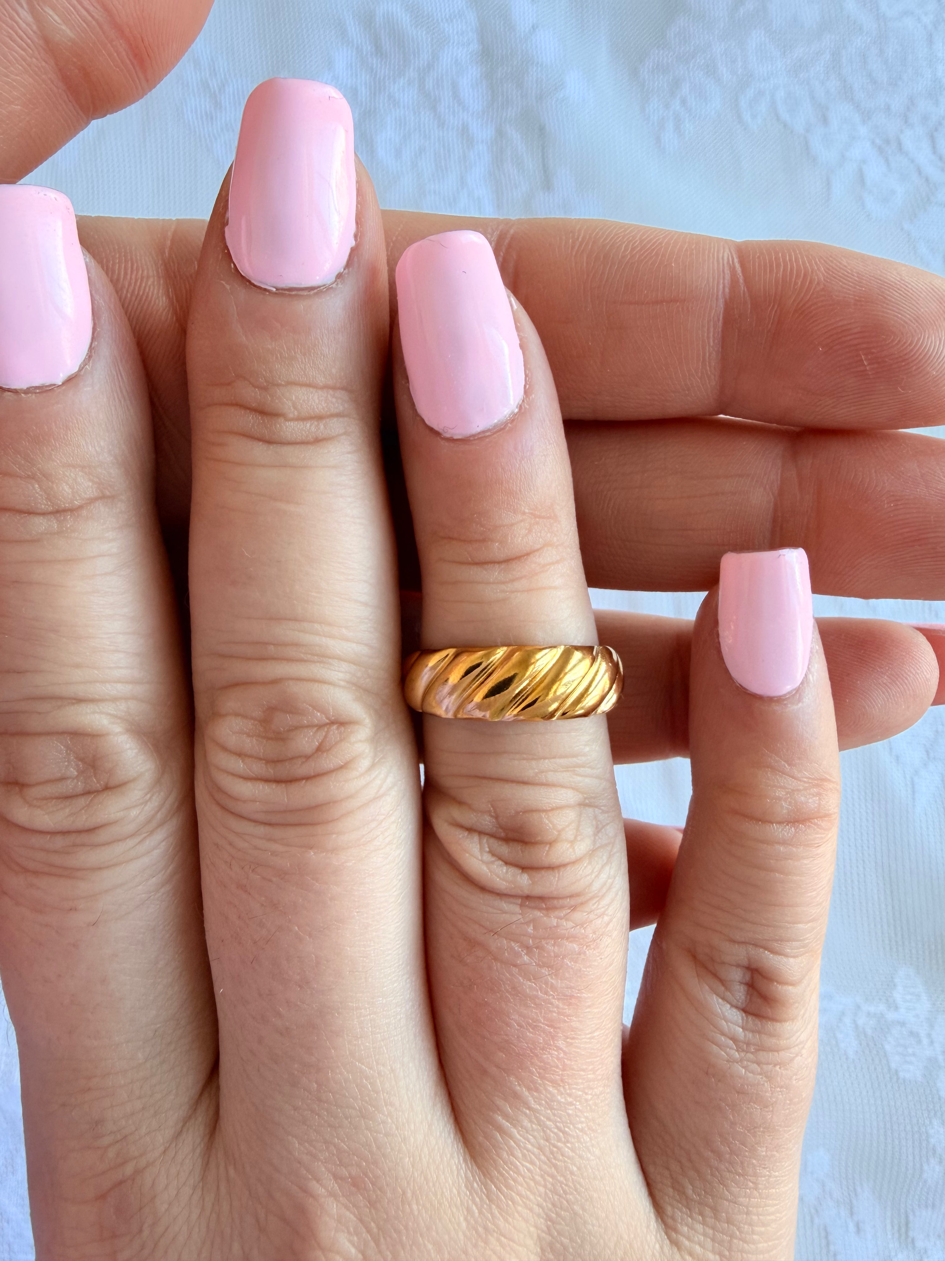 Golden Ring Stainless Steel