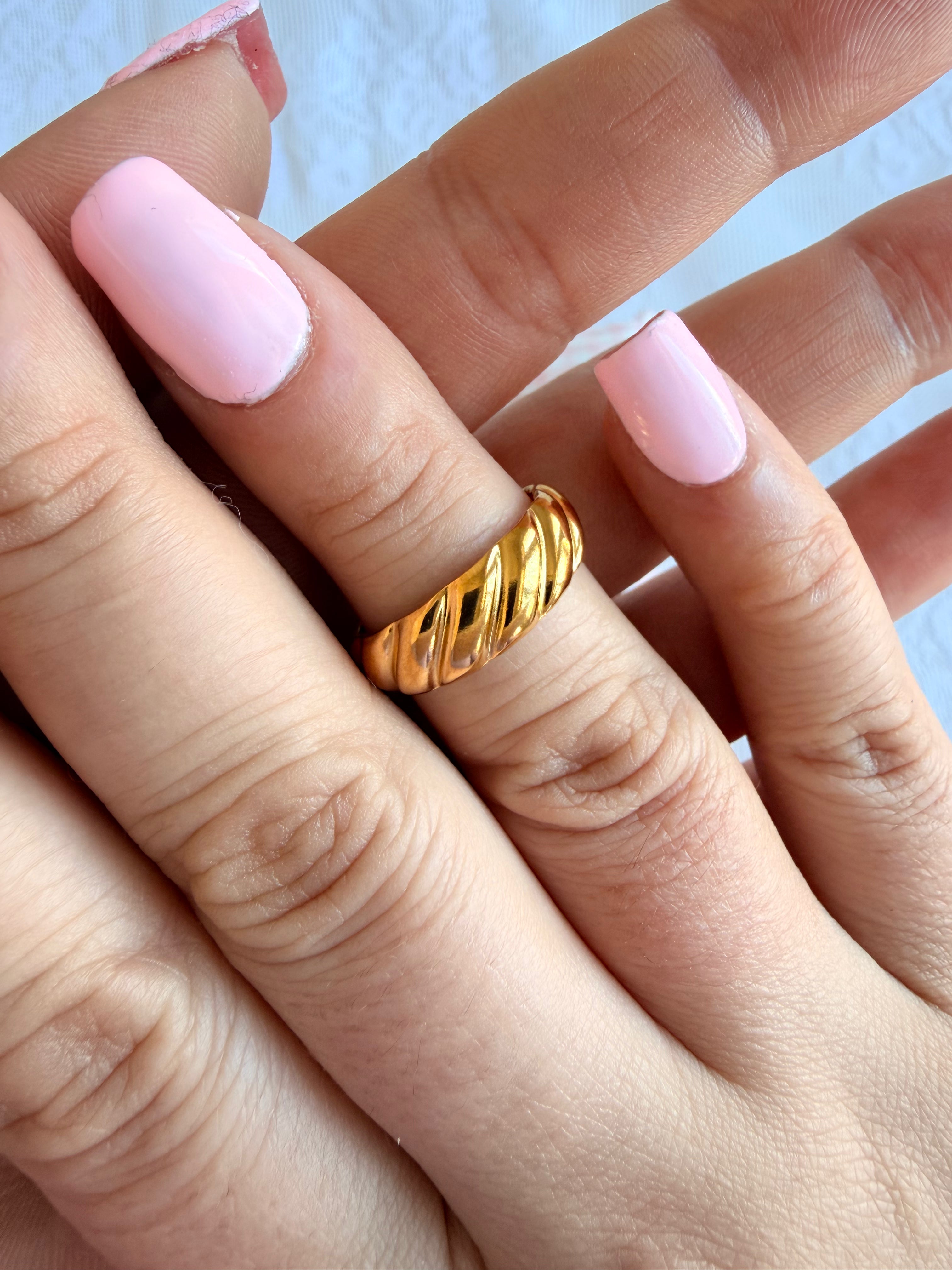 Golden Ring Stainless Steel