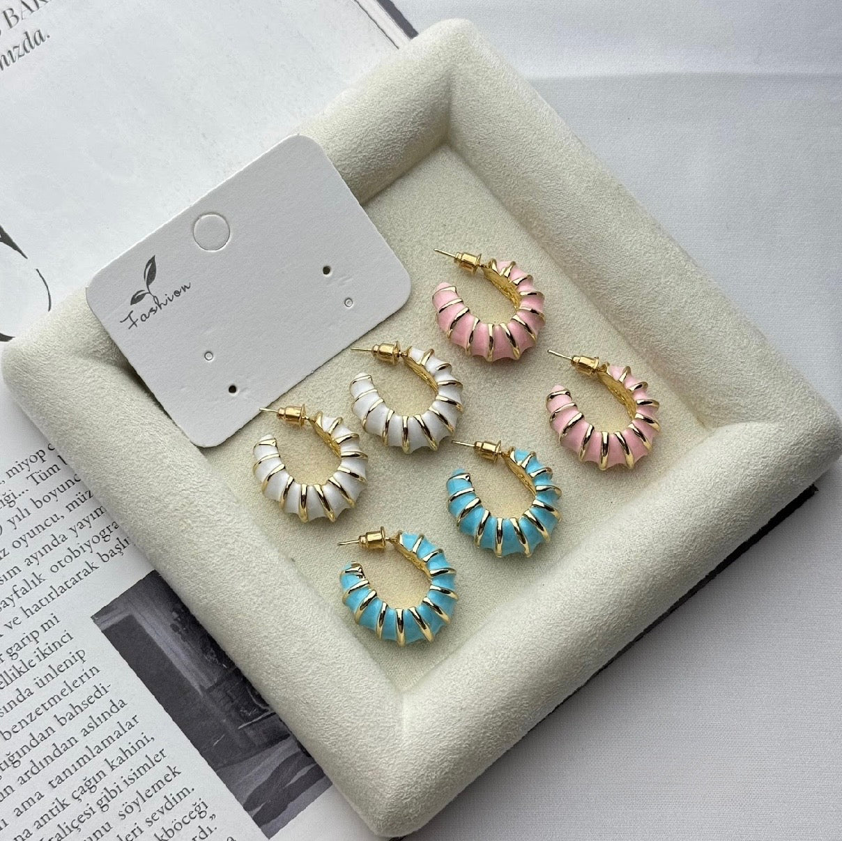 Halo Color Earring