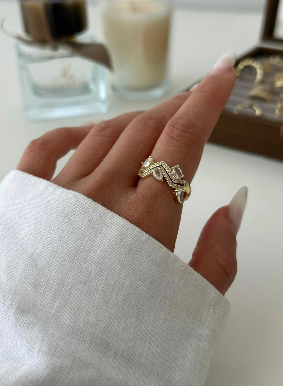 Ivy Open Ring