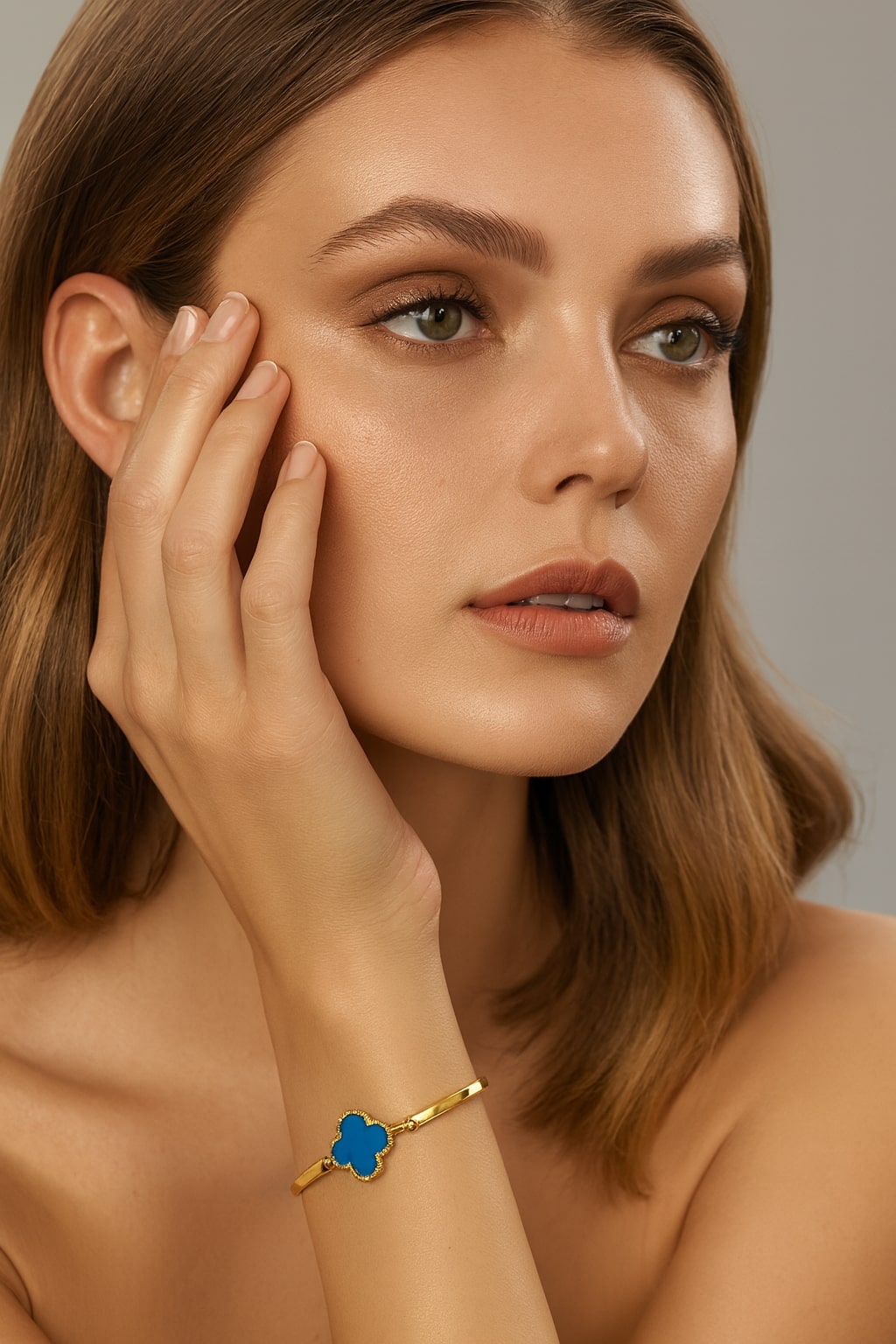 Rose Gold Plated Stainless Steel Elegance Bracelet